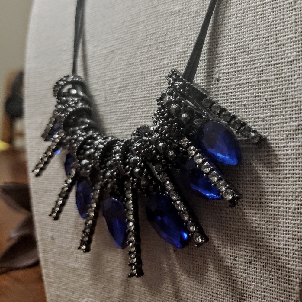 Sapphire Crystal Necklace 🔷️